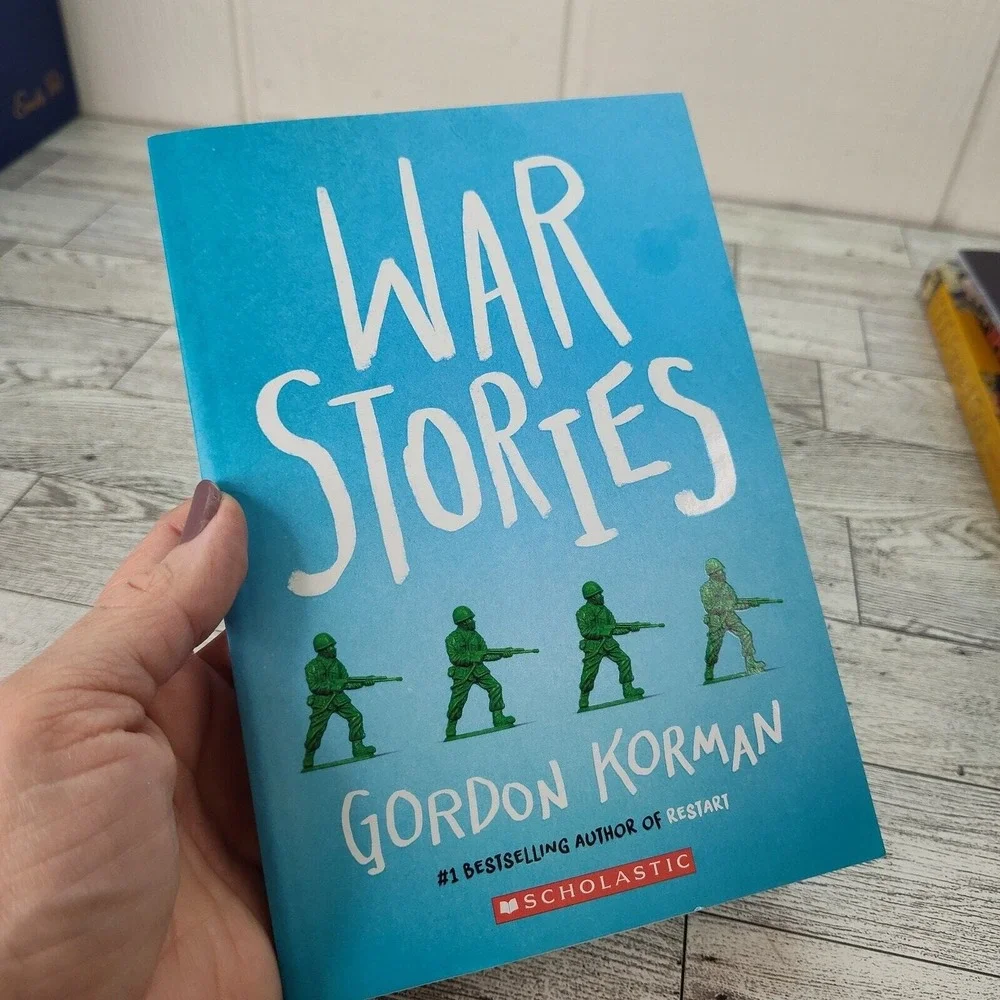 War‎ Stories by Gordon Korman Scholastic Middle Grade WWII Novel (Kids Book)